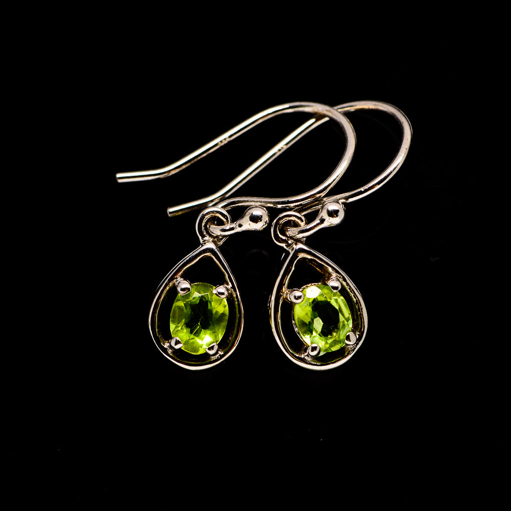 Peridot Earrings handcrafted by Anasilvercos - EARR405069