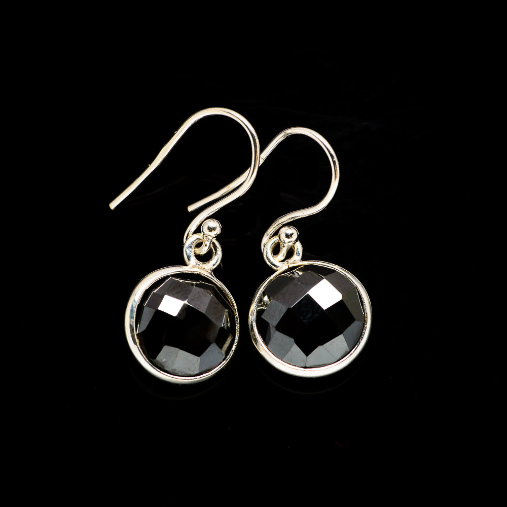 Black Onyx Earrings handcrafted by Anasilvercos - EARR405515