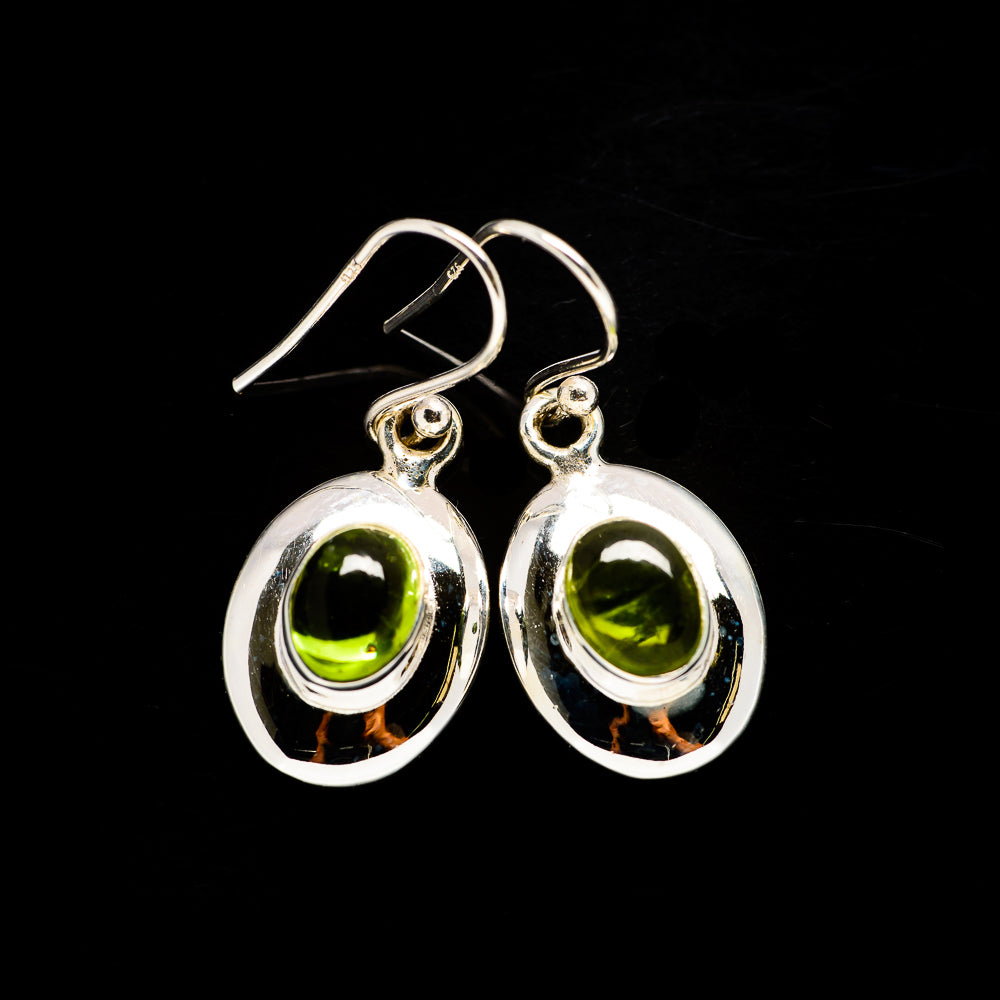 Peridot Earrings handcrafted by Anasilvercos - EARR405566