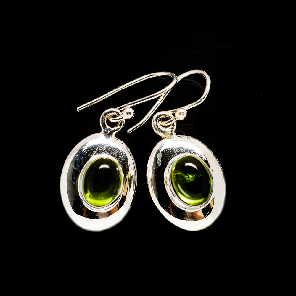 Peridot Earrings handcrafted by Anasilvercos - EARR405595