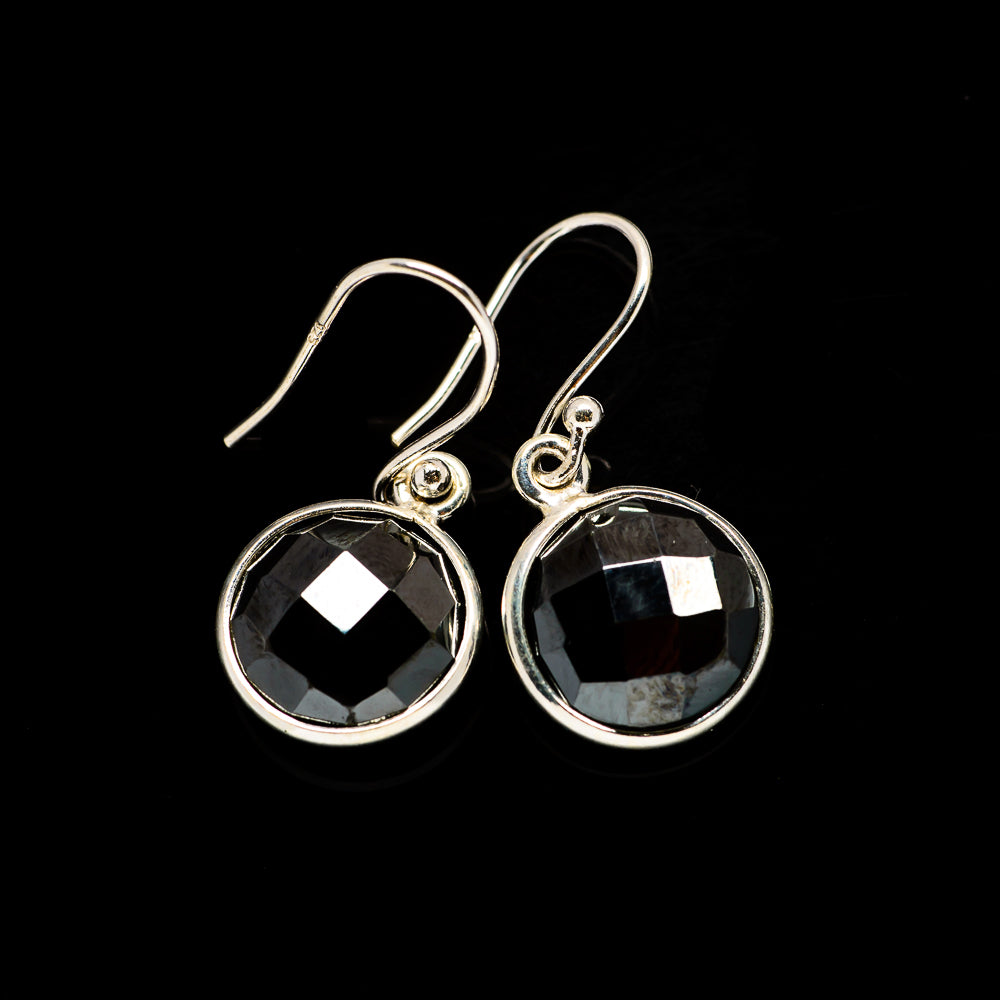 Black Onyx Earrings handcrafted by Anasilvercos - EARR405660