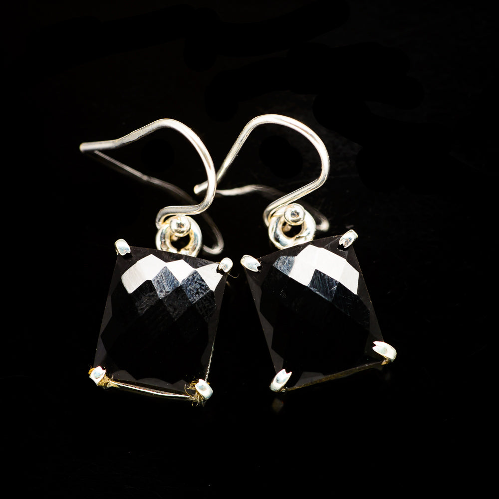 Black Onyx Earrings handcrafted by Anasilvercos - EARR405787