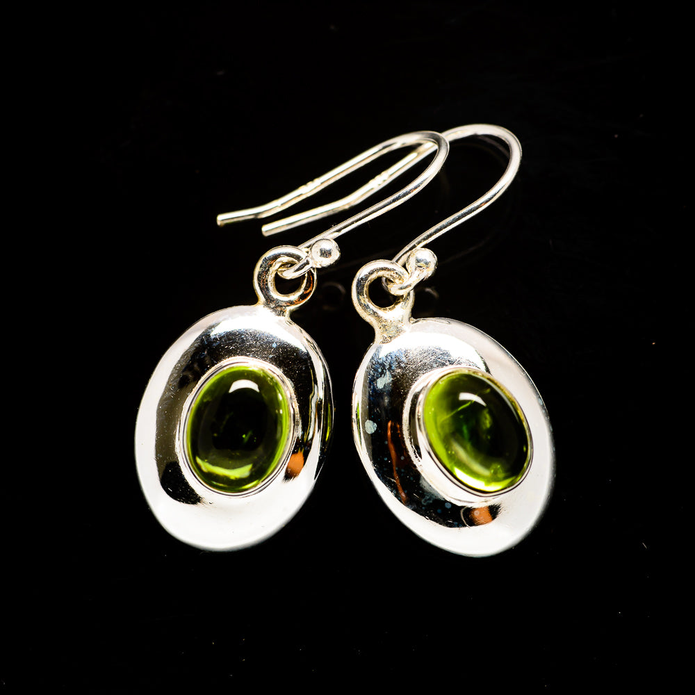 Peridot Earrings handcrafted by Anasilvercos - EARR405949