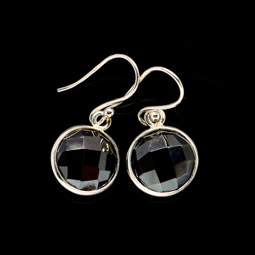 Black Onyx Earrings handcrafted by Anasilvercos - EARR405981