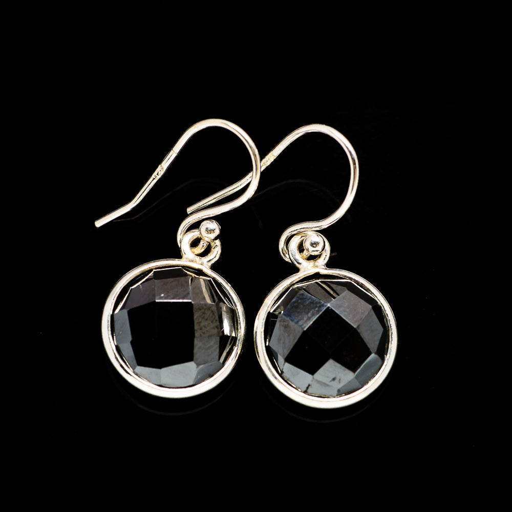 Black Onyx Earrings handcrafted by Anasilvercos - EARR406099