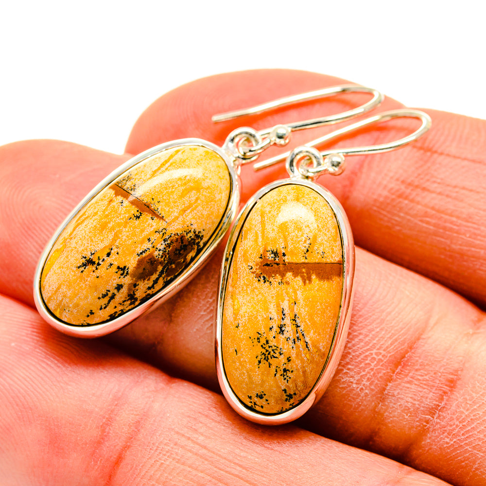 Picture Jasper Earrings handcrafted by Anasilvercos - EARR409411