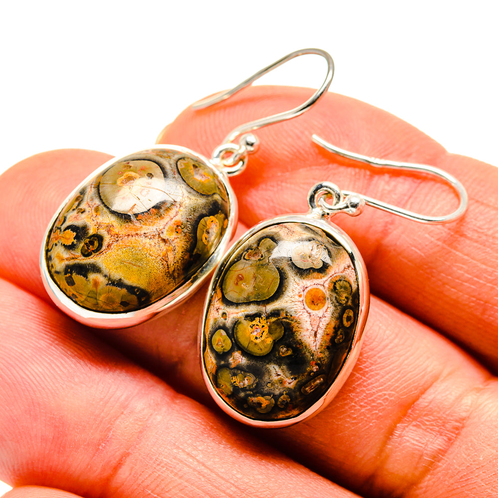 Poppy Jasper Earrings handcrafted by Anasilvercos - EARR409567