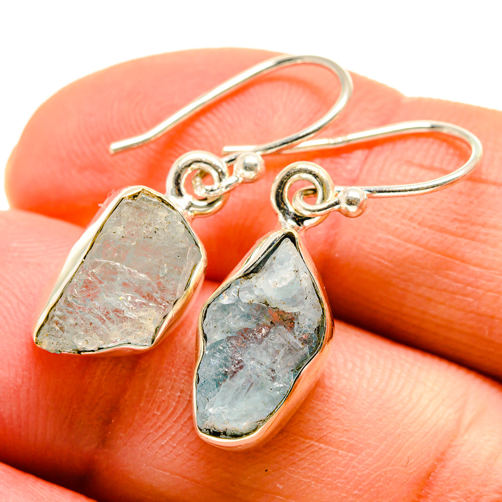 Aquamarine Earrings handcrafted by Anasilvercos - EARR409830