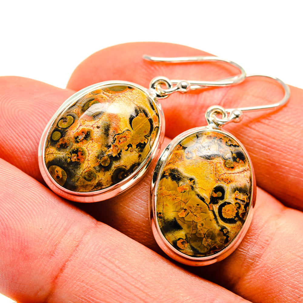 Poppy Jasper Earrings handcrafted by Anasilvercos - EARR410055