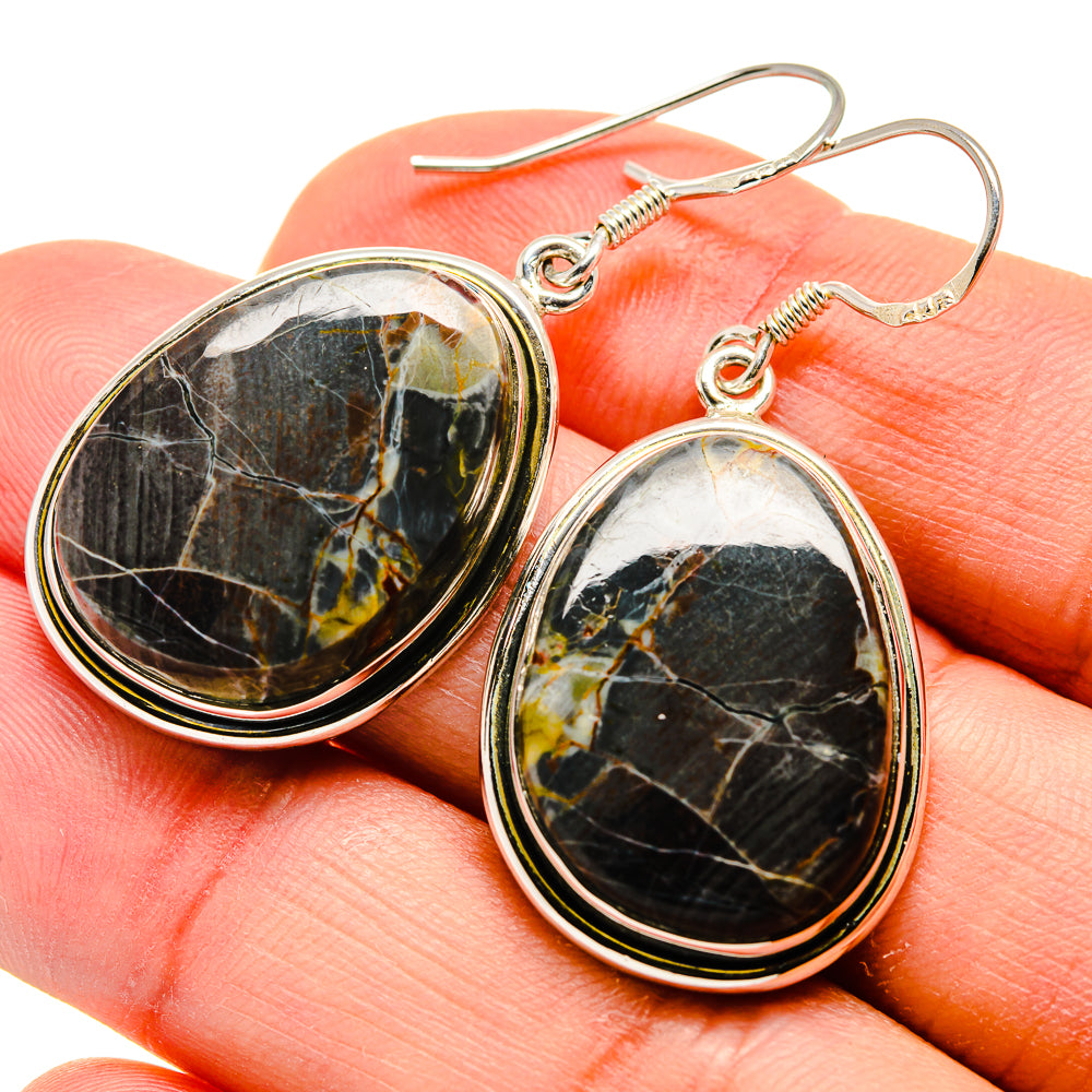 Pietersite Earrings handcrafted by Anasilvercos - EARR410506