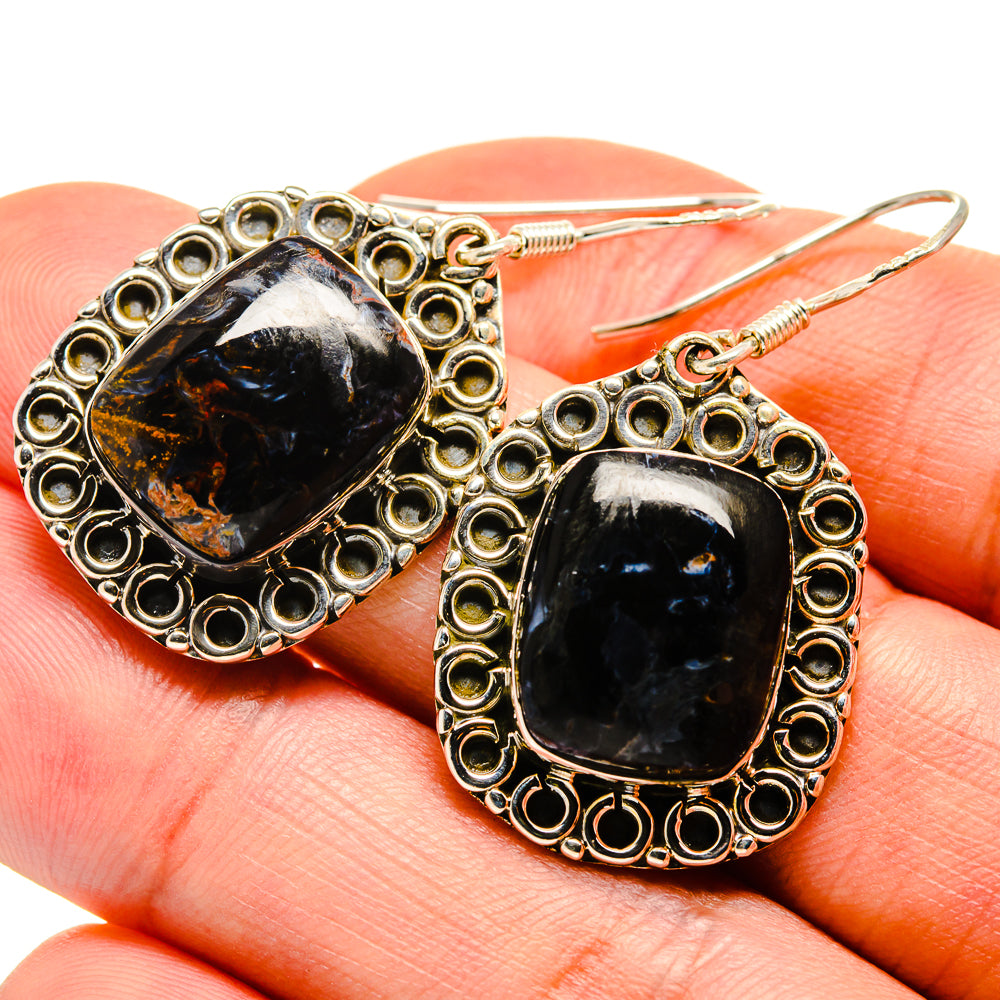 Pietersite Earrings handcrafted by Anasilvercos - EARR411365