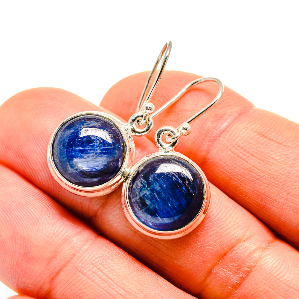 Kyanite Earrings handcrafted by Anasilvercos - EARR411745