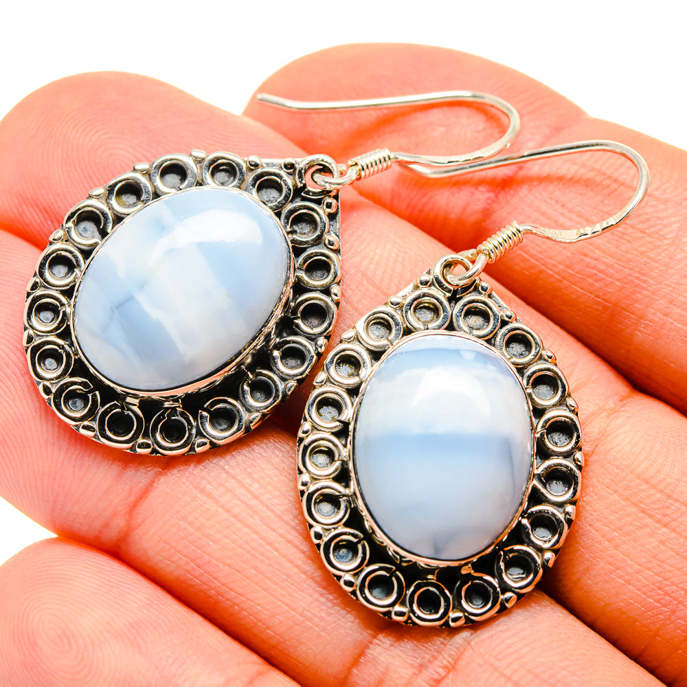 Owyhee Opal Earrings handcrafted by Anasilvercos - EARR411846