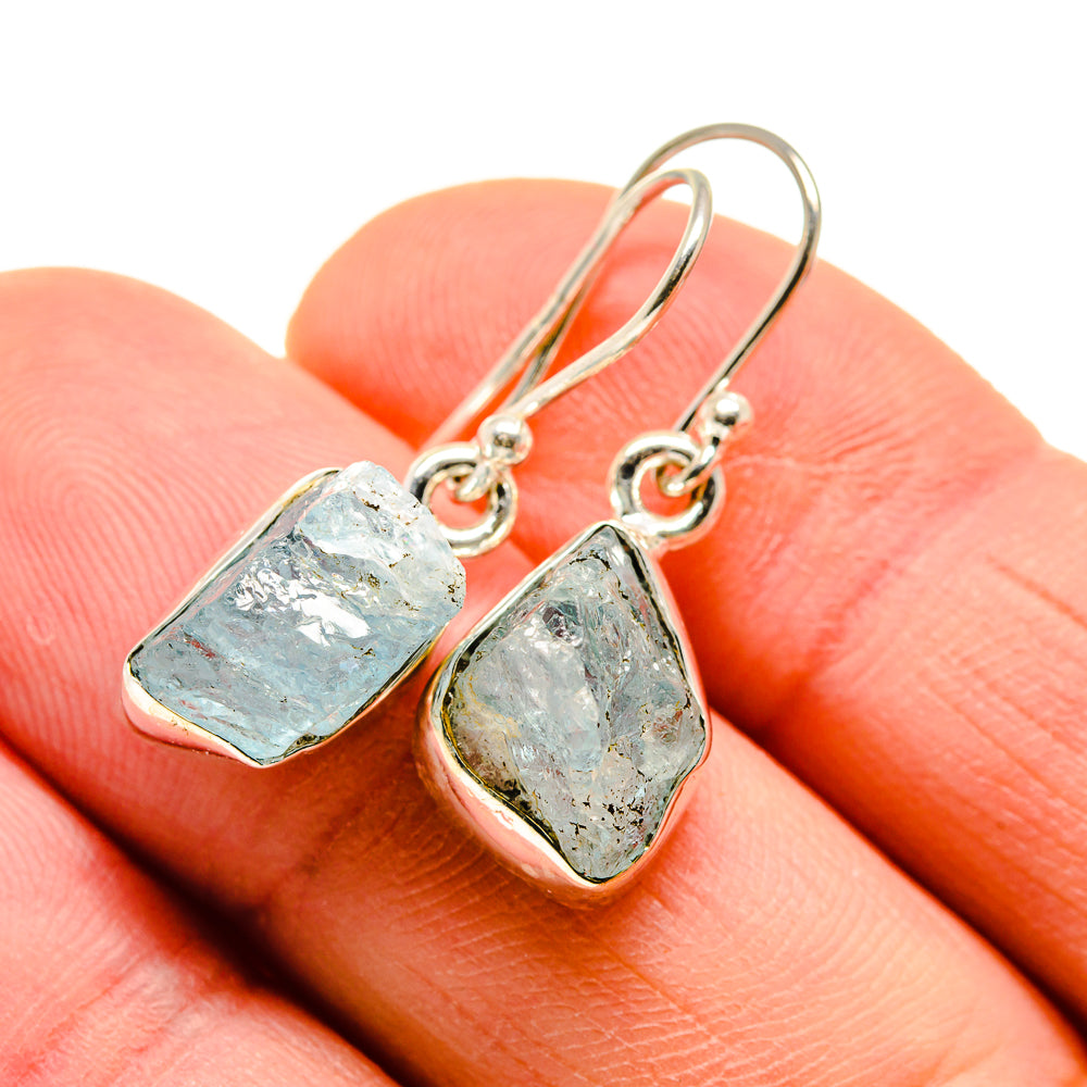 Aquamarine Earrings handcrafted by Anasilvercos - EARR411512