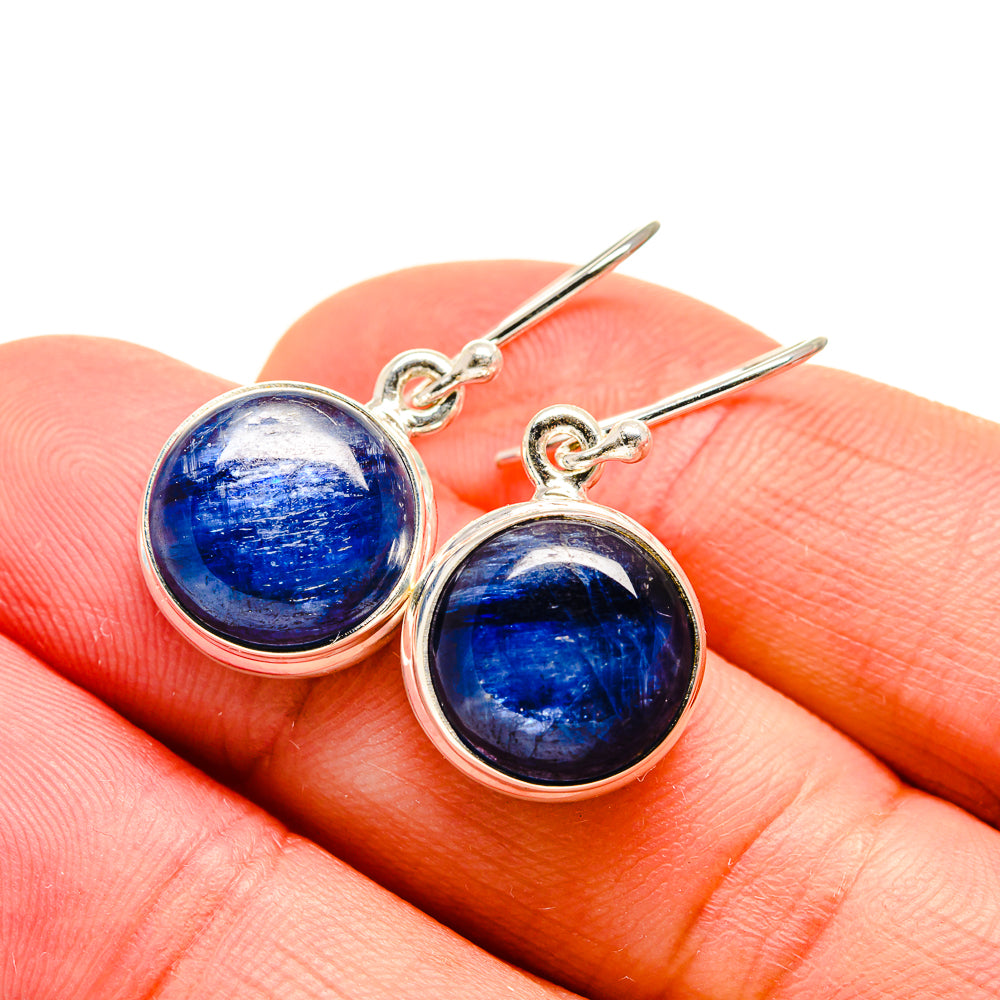 Kyanite Earrings handcrafted by Anasilvercos - EARR412077