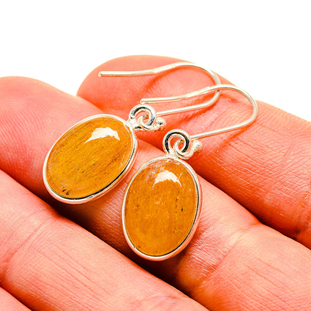 Labradorite Earrings handcrafted by Anasilvercos - EARR412756