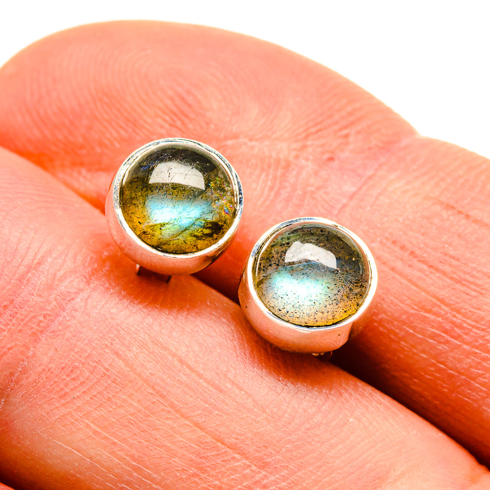 Labradorite Earrings handcrafted by Anasilvercos - EARR412787