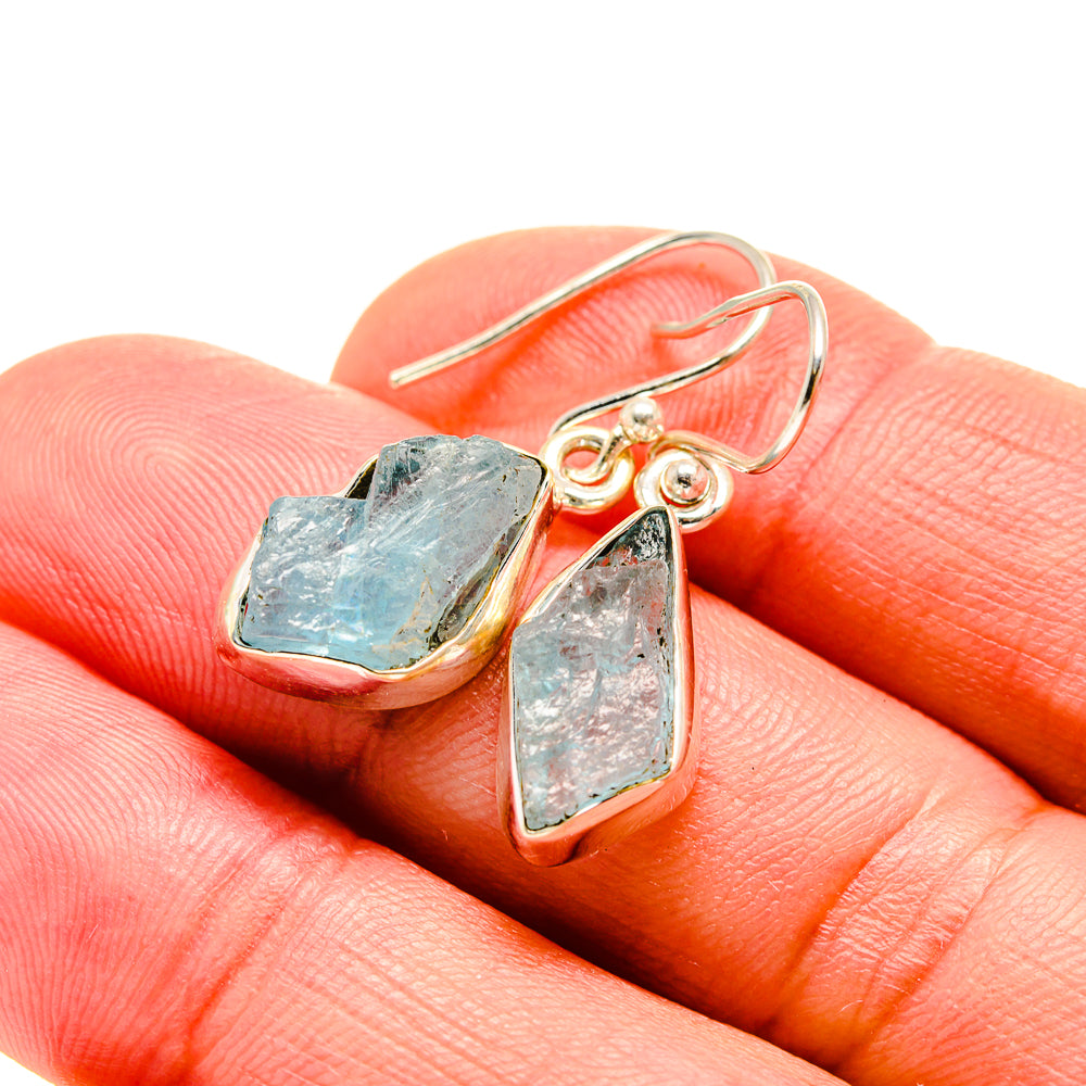 Aquamarine Earrings handcrafted by Anasilvercos - EARR412954