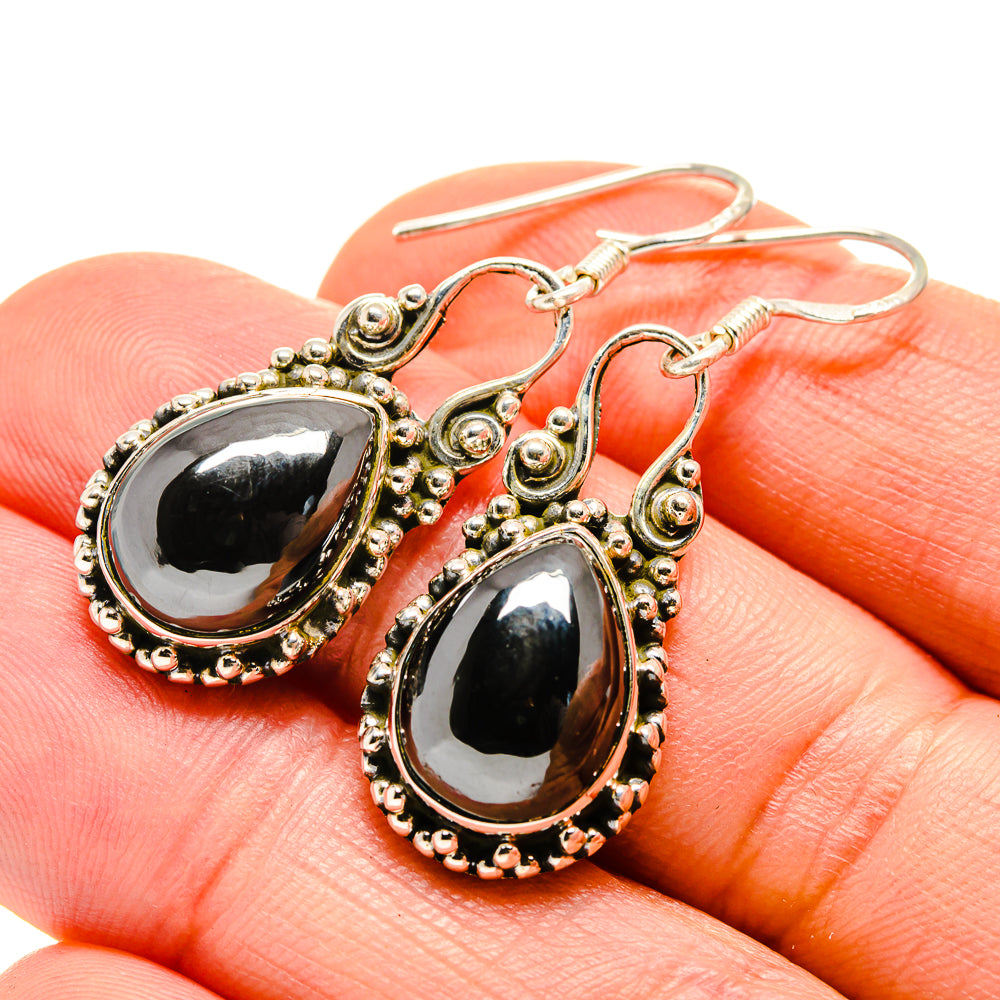 Hematite Earrings handcrafted by Anasilvercos - EARR412986