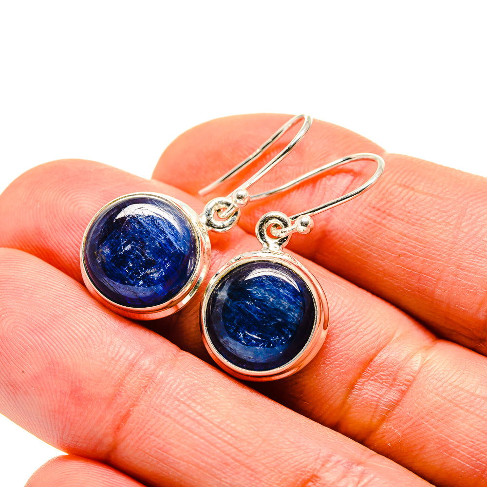 Kyanite Earrings handcrafted by Anasilvercos - EARR413154