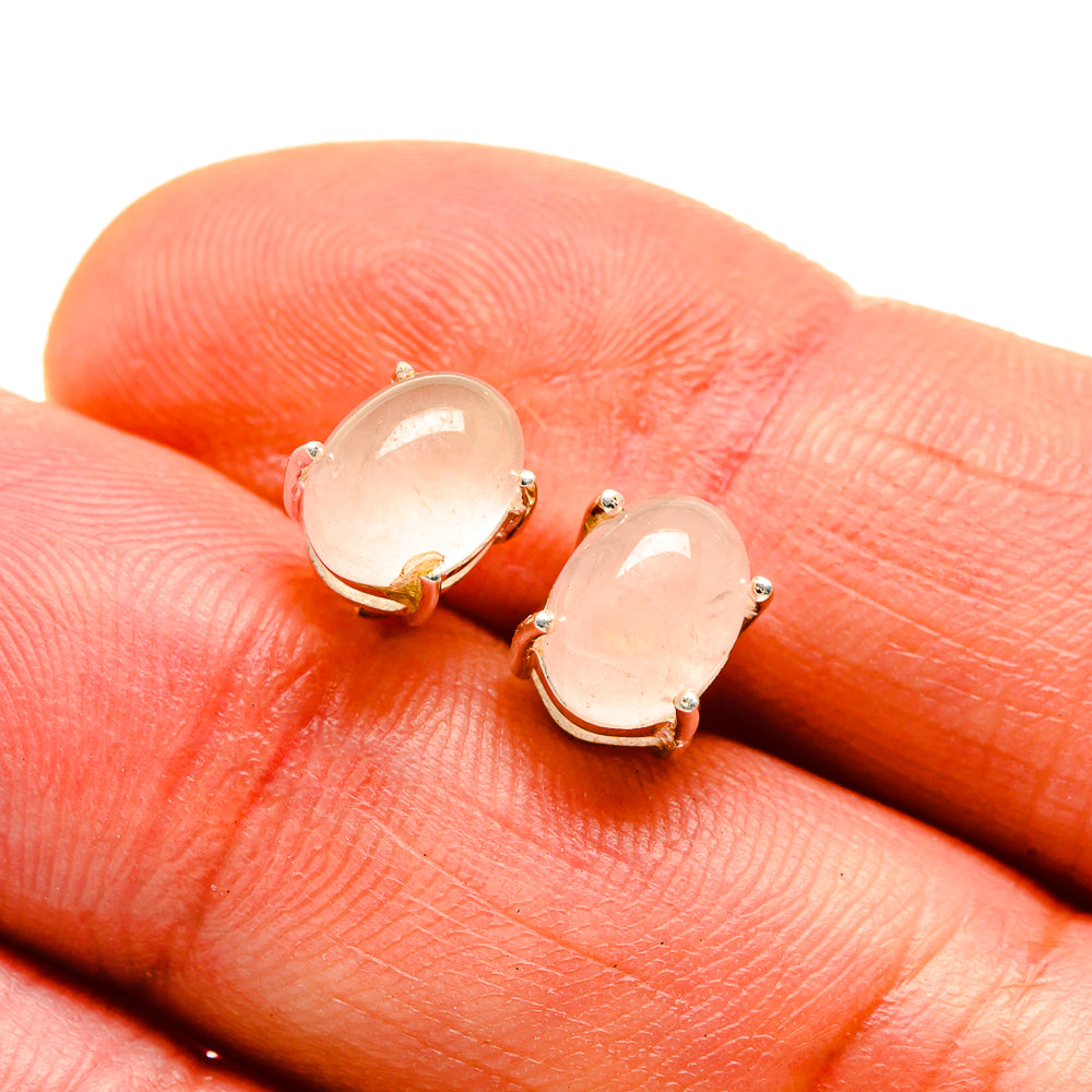 Rainbow Moonstone Earrings handcrafted by Anasilvercos - EARR413183