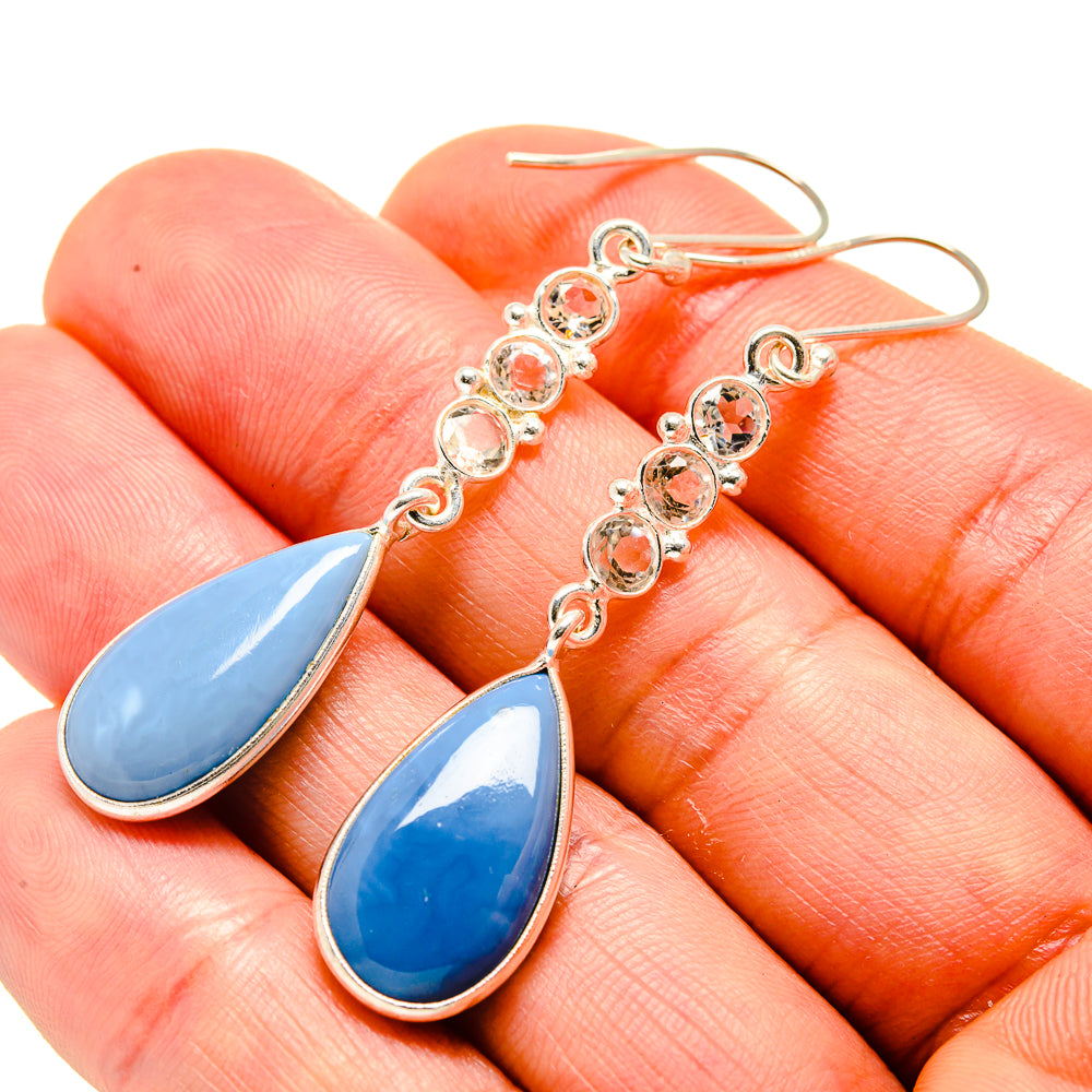 Owyhee Opal Earrings handcrafted by Anasilvercos - EARR413242