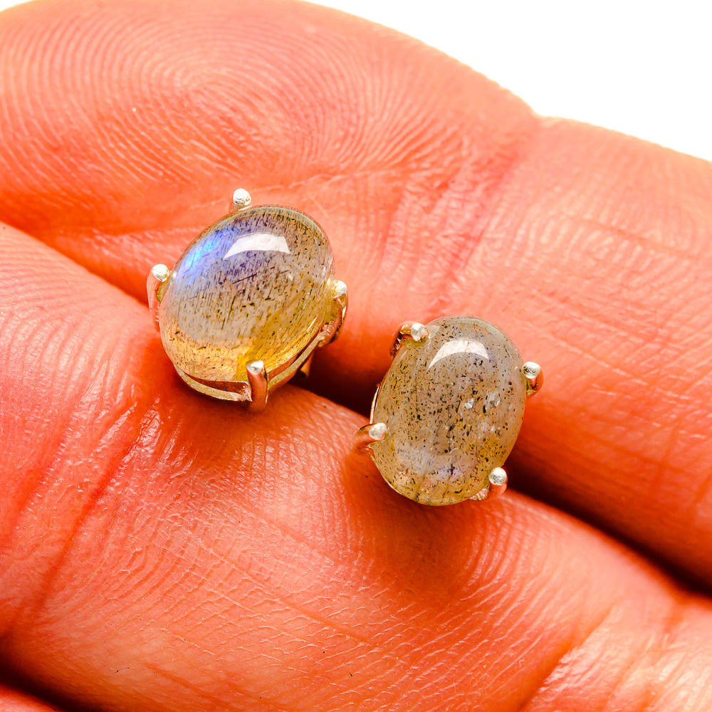 Labradorite Earrings handcrafted by Anasilvercos - EARR413257