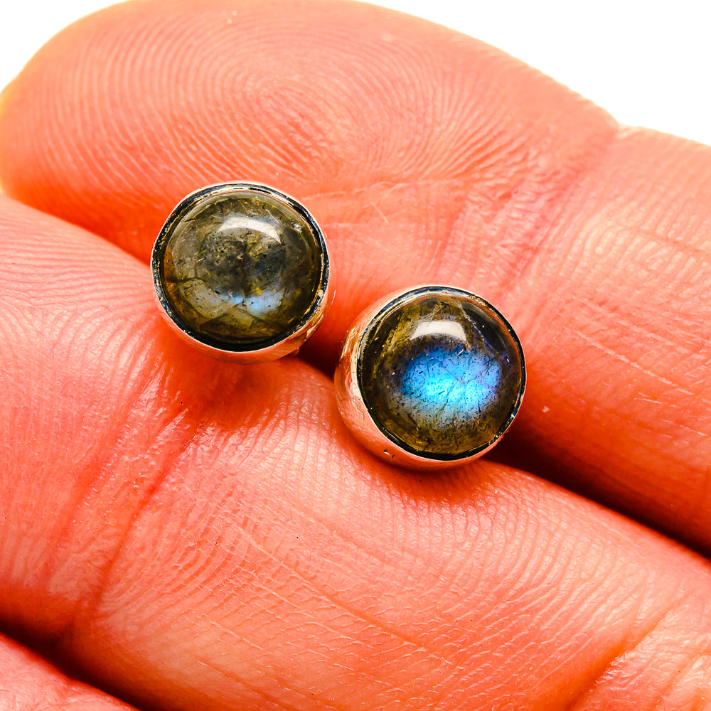 Labradorite Earrings handcrafted by Anasilvercos - EARR413259