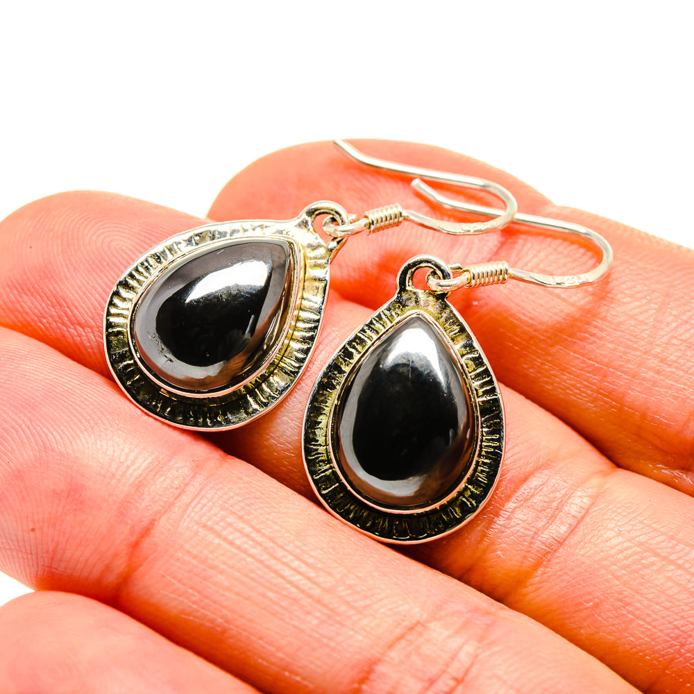 Hematite Earrings handcrafted by Anasilvercos - EARR413295