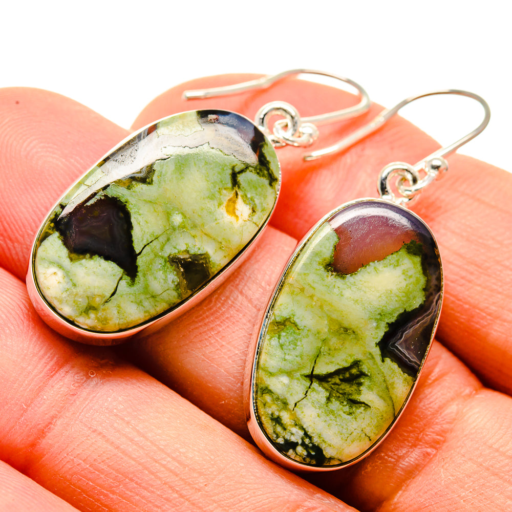 Rainforest Opal Earrings handcrafted by Anasilvercos - EARR413462