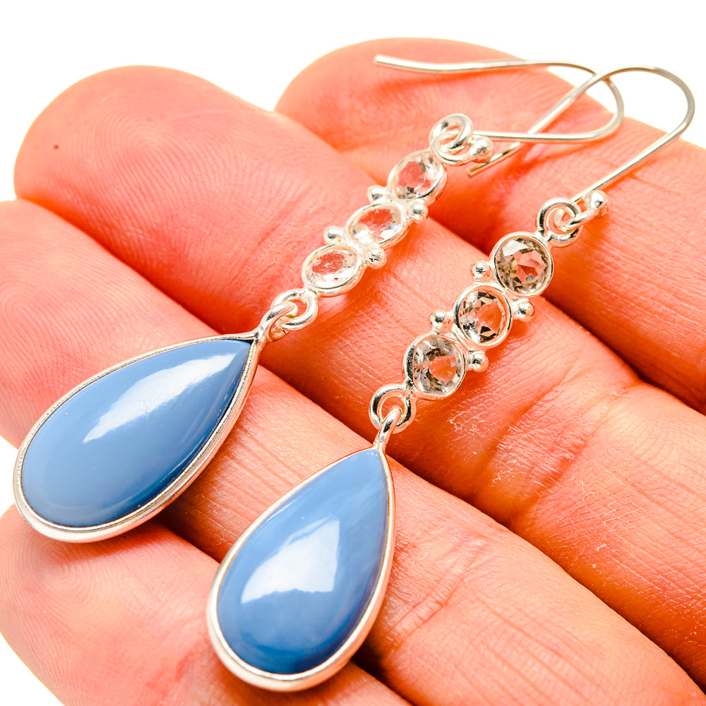 Owyhee Opal Earrings handcrafted by Anasilvercos - EARR413469