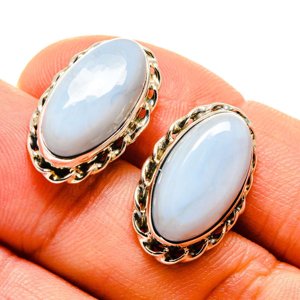 Owyhee Opal Earrings handcrafted by Anasilvercos - EARR413496