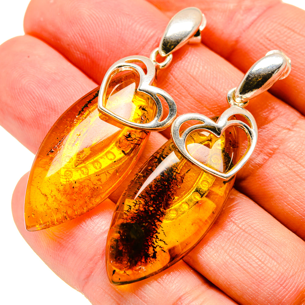 Baltic Amber Earrings handcrafted by Anasilvercos - EARR413530