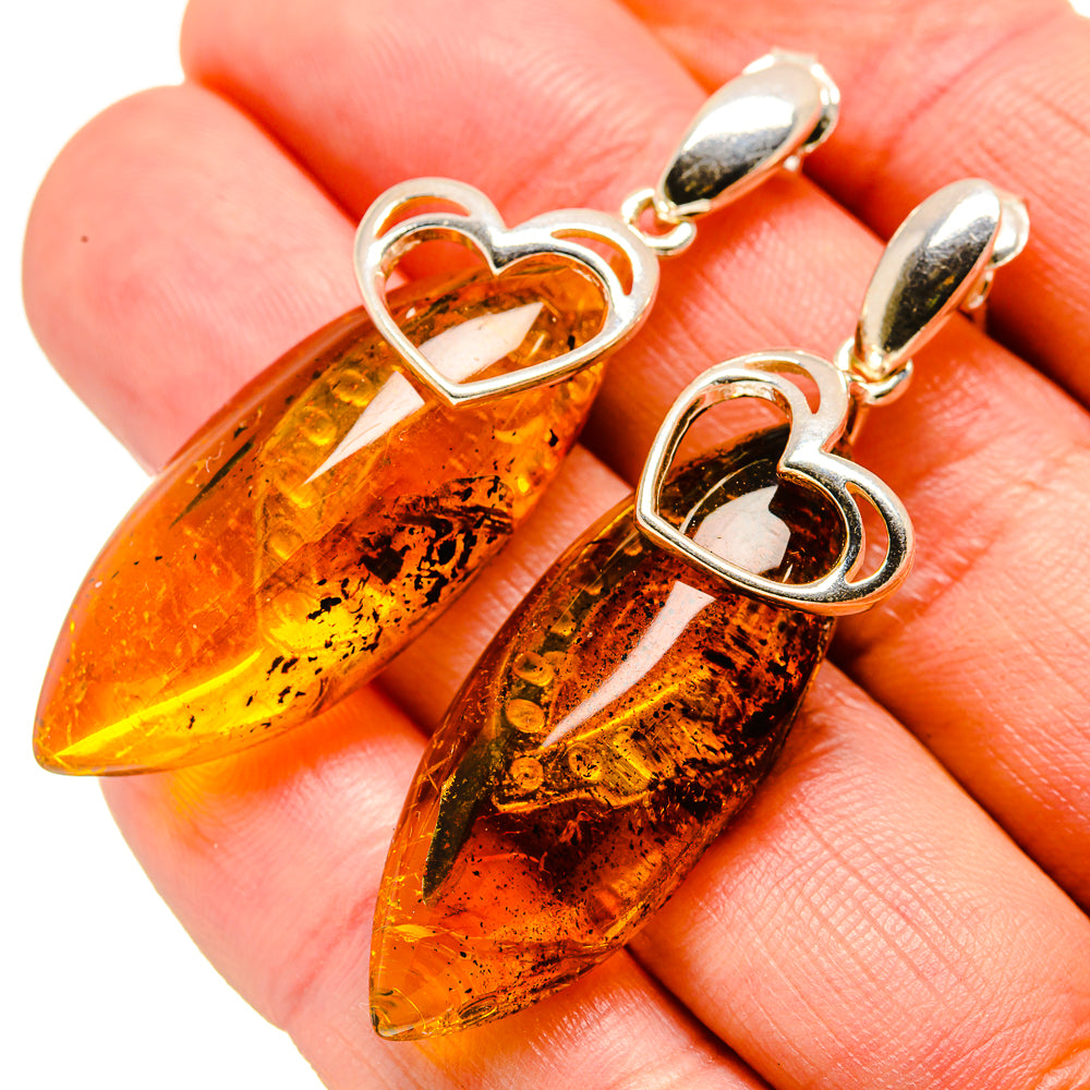 Baltic Amber Earrings handcrafted by Anasilvercos - EARR413554