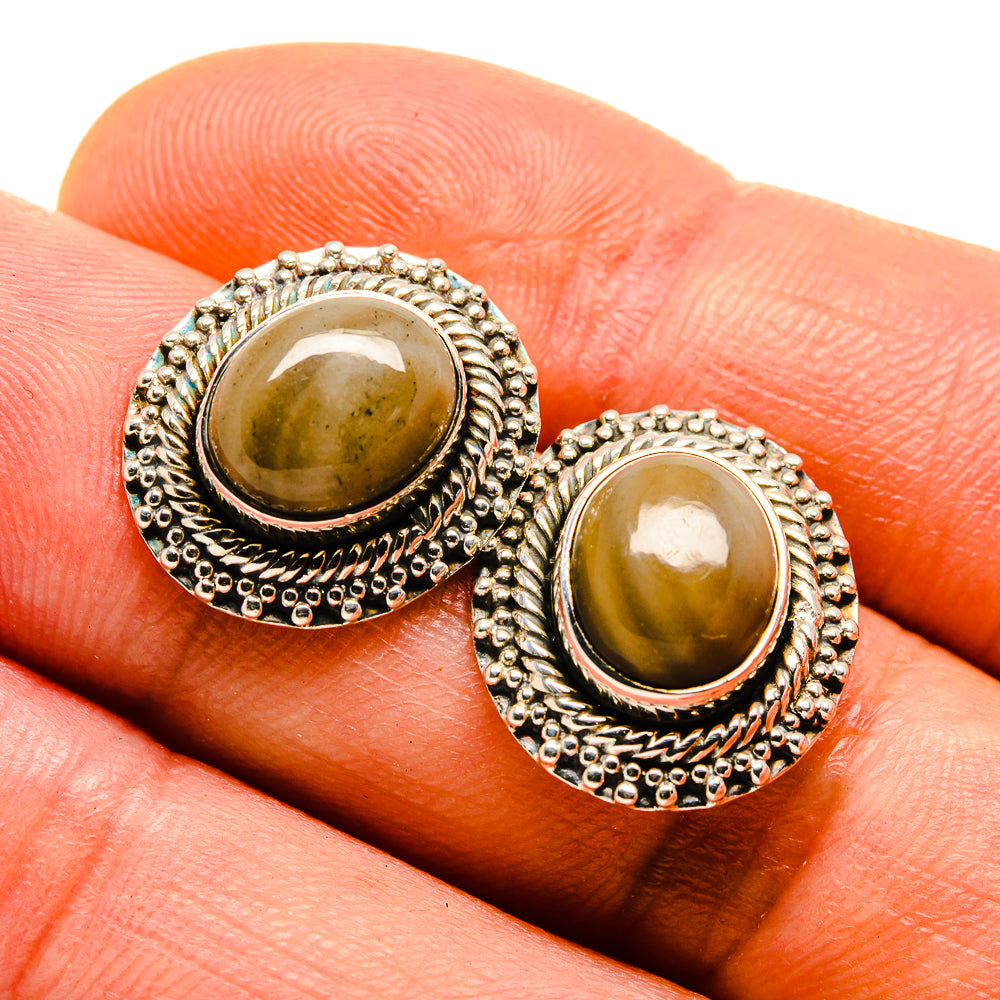 Imperial Jasper Earrings handcrafted by Anasilvercos - EARR413724