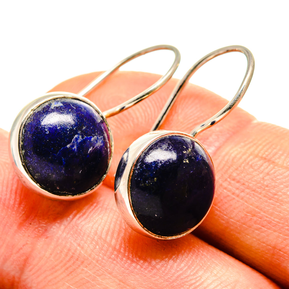 Lapis Lazuli Earrings handcrafted by Anasilvercos - EARR413751