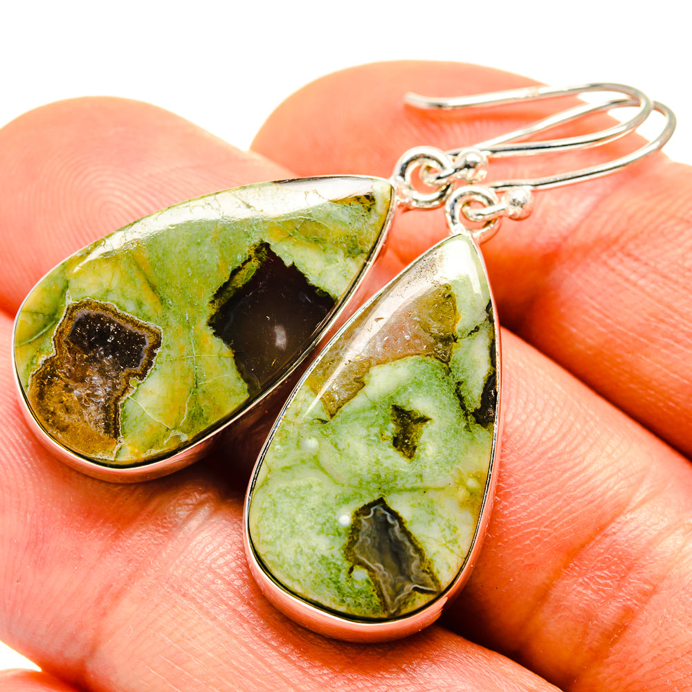 Rainforest Opal Earrings handcrafted by Anasilvercos - EARR413781