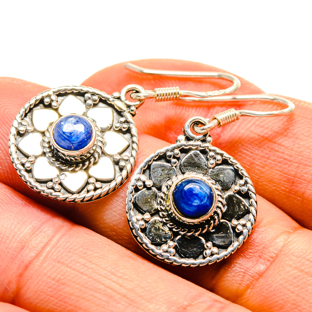 Kyanite Earrings handcrafted by Anasilvercos - EARR413833