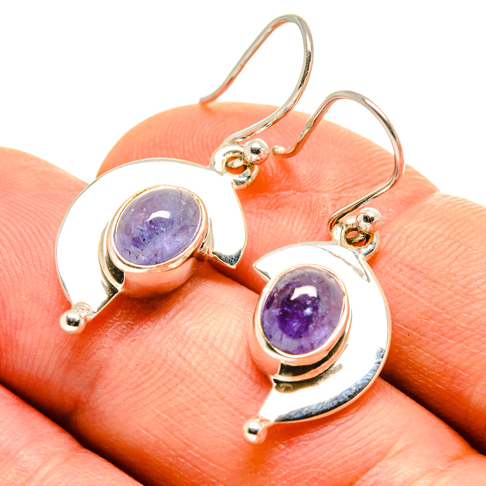 Tanzanite Earrings handcrafted by Anasilvercos - EARR413930