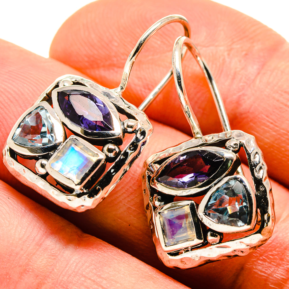 Tanzanite Earrings handcrafted by Anasilvercos - EARR413954