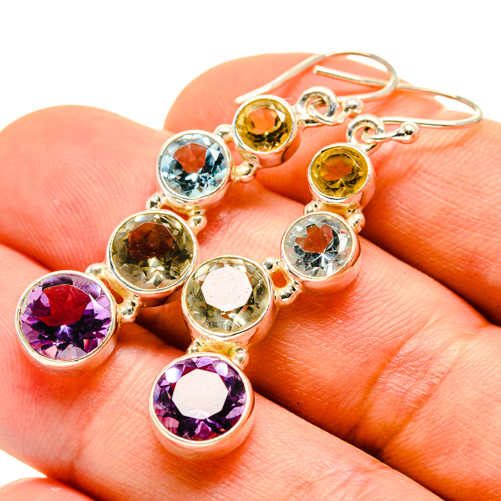 Amethyst Earrings handcrafted by Anasilvercos - EARR413958