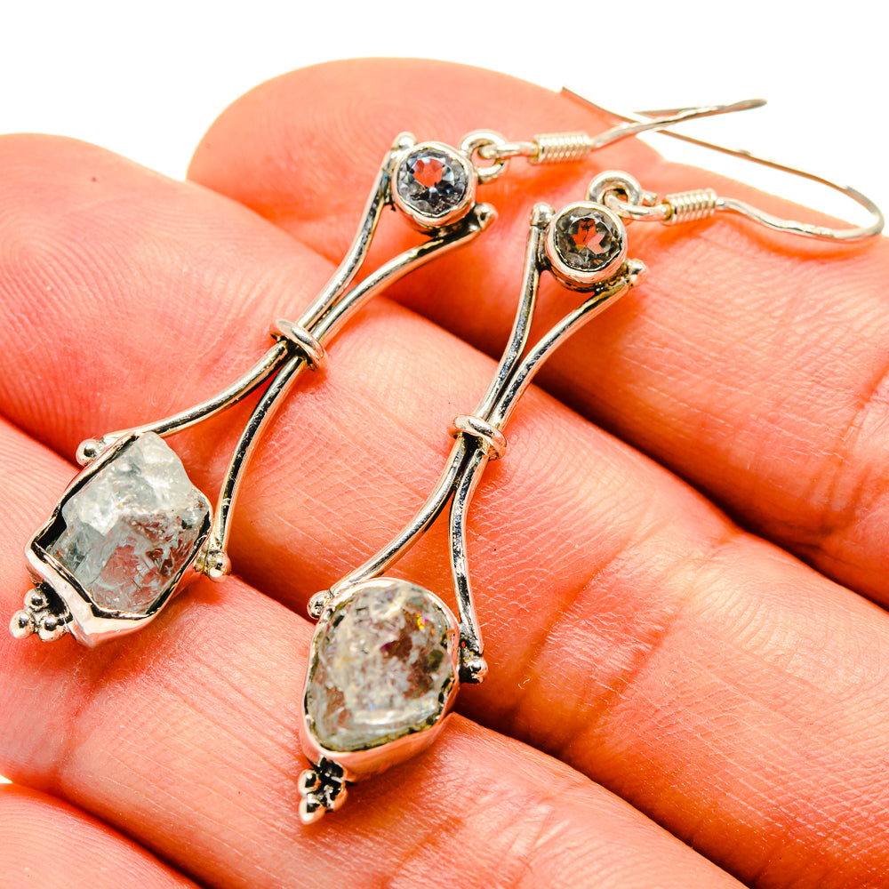 Aquamarine Earrings handcrafted by Anasilvercos - EARR413994
