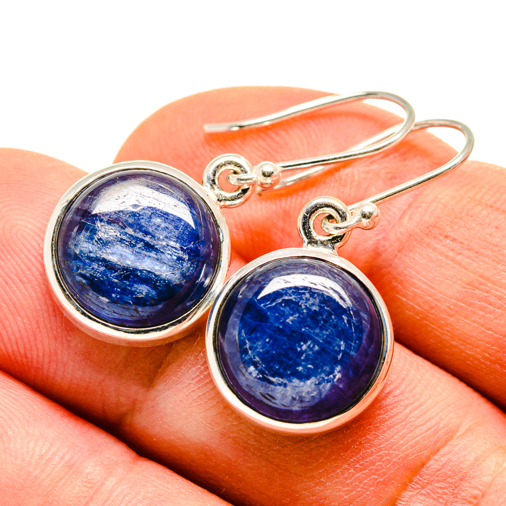 Kyanite Earrings handcrafted by Anasilvercos - EARR414070