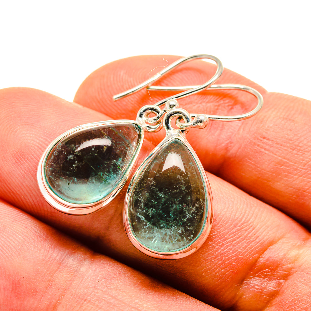 Aquamarine Earrings handcrafted by Anasilvercos - EARR414103