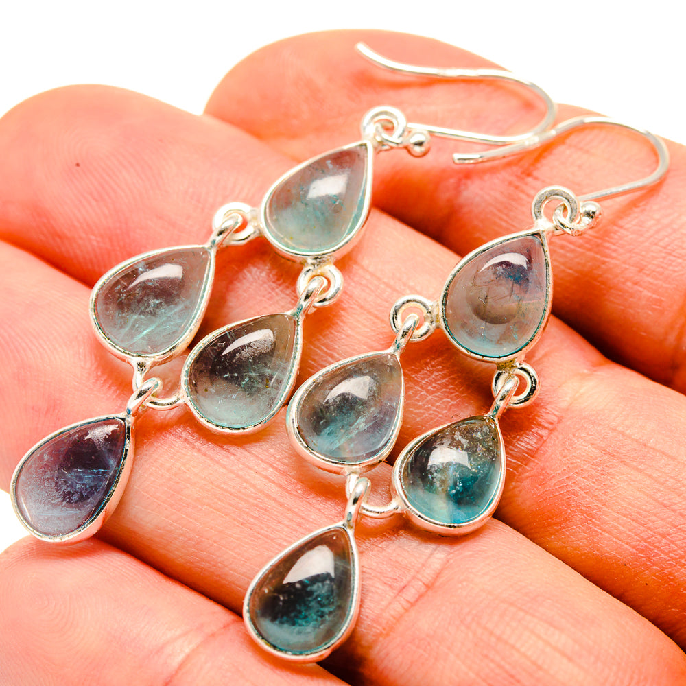 Aquamarine Earrings handcrafted by Anasilvercos - EARR414116
