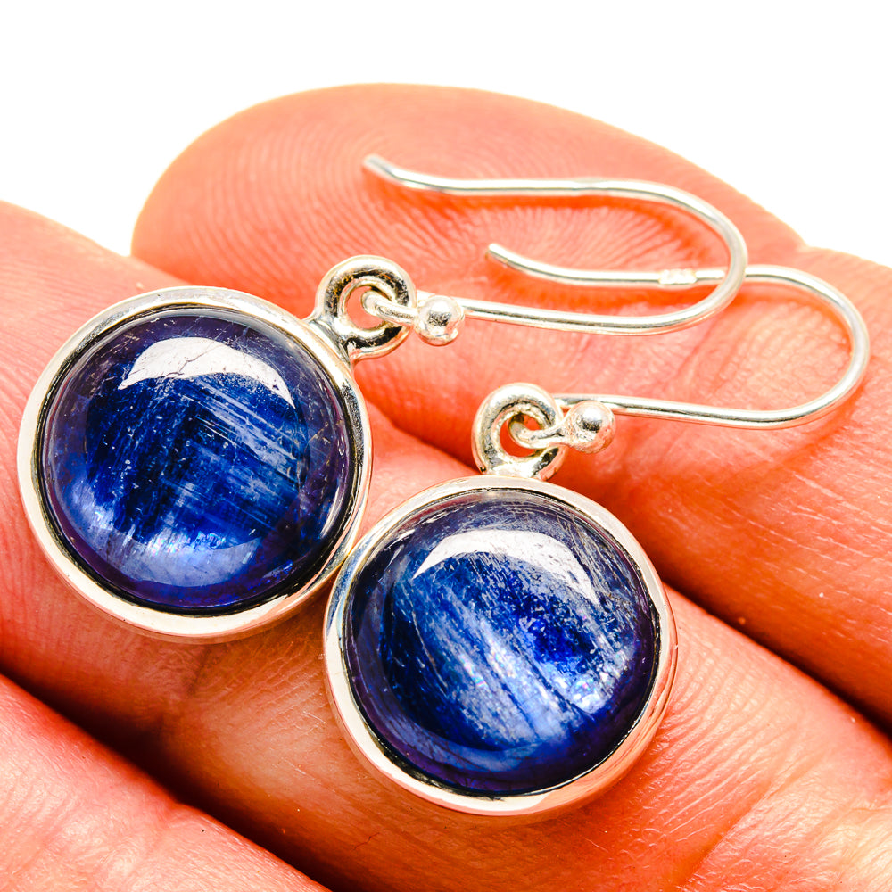 Kyanite Earrings handcrafted by Anasilvercos - EARR414205