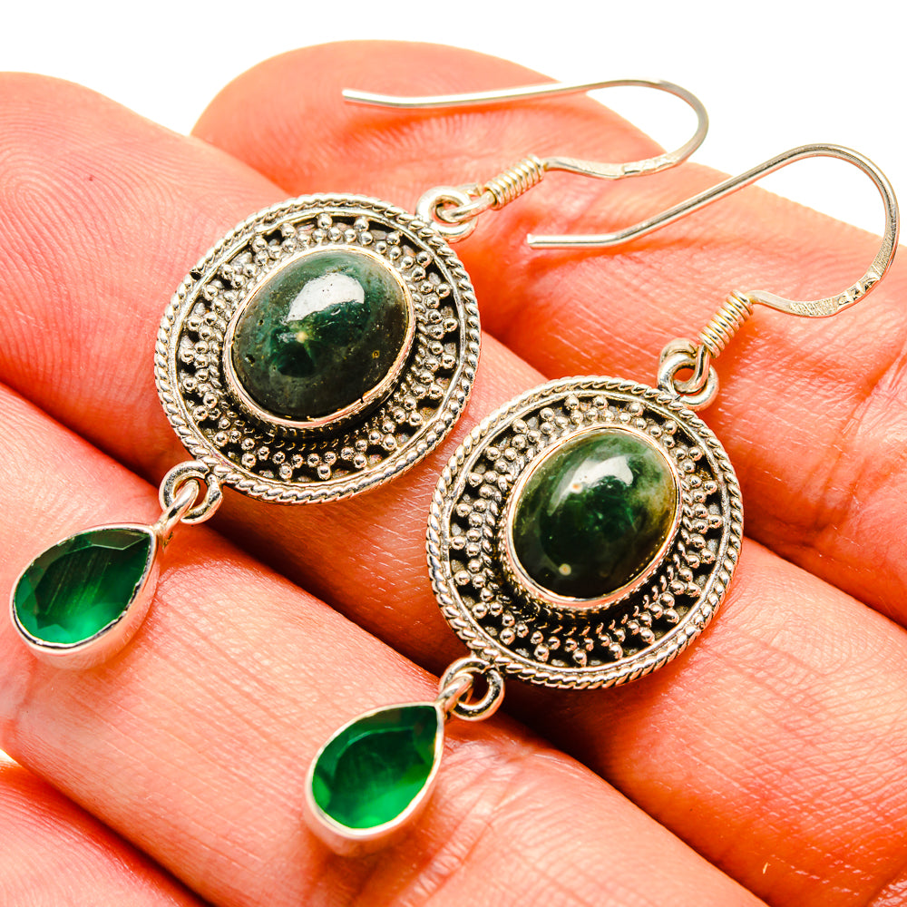 Ocean Jasper Earrings handcrafted by Anasilvercos - EARR414258