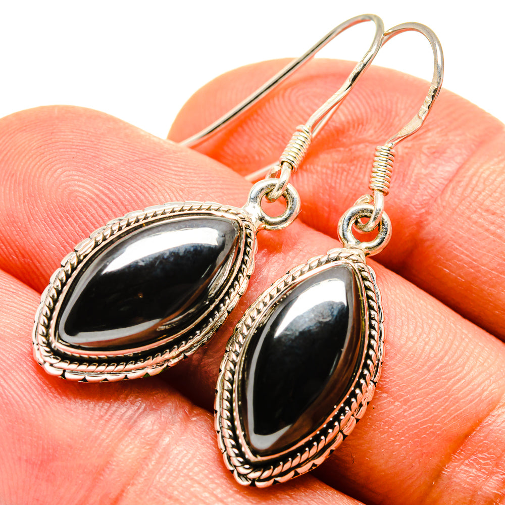 Hematite Earrings handcrafted by Anasilvercos - EARR414314