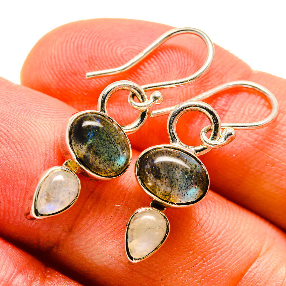 Labradorite Earrings handcrafted by Anasilvercos - EARR414383