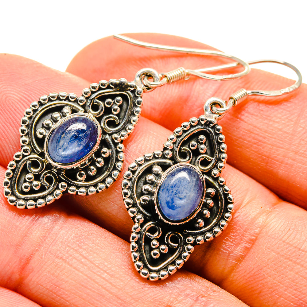 Kyanite Earrings handcrafted by Anasilvercos - EARR414404